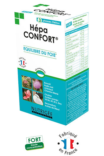 Hépa Confort - Nutrigée 60 comprimés