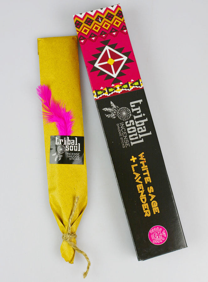 Encens tribal soul sauge blanche/Lavande 15g