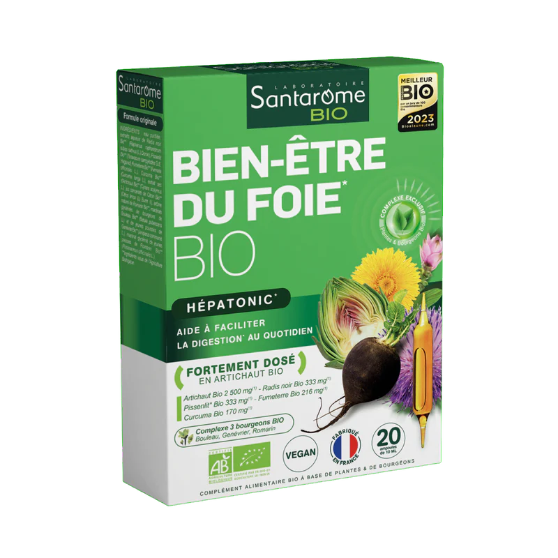 Bien etre du foie Bio Santarome