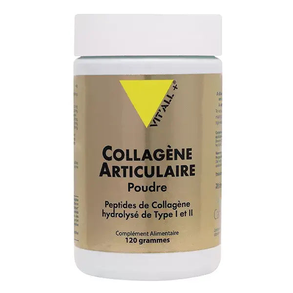 Collagène articulaire poudre 120g  vit'all+
