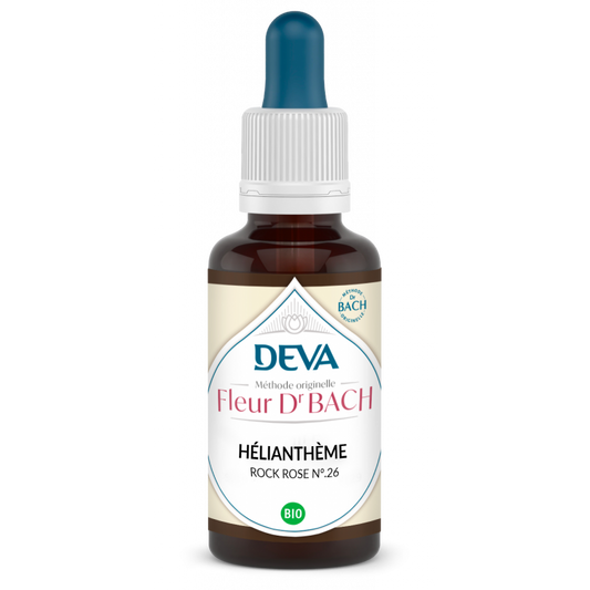 Heliantheme - Rock Rose - Fleurs de Bach n°26 - Elixir Floral Deva