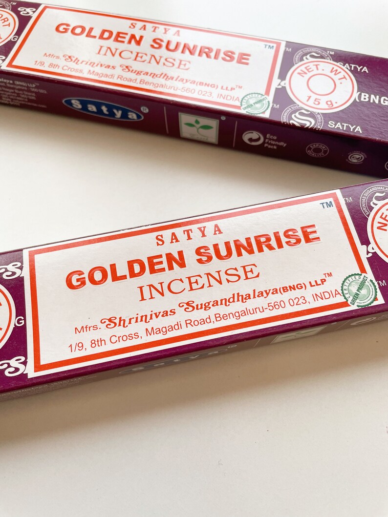 Encens Satya Golden Sunrise