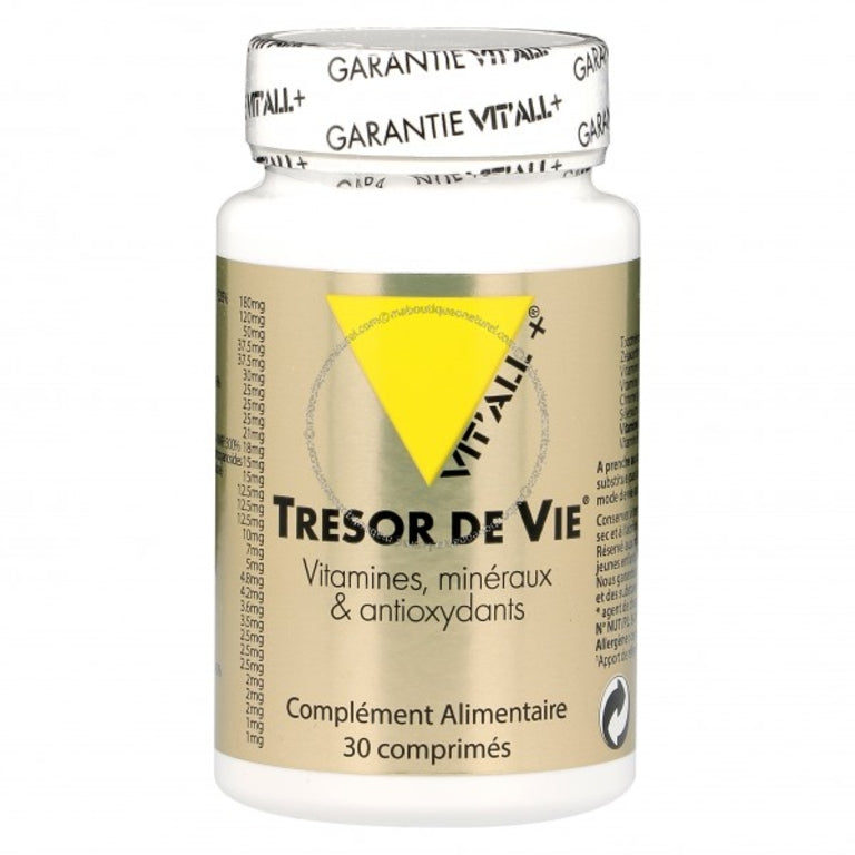 Trésor de vie vit'all+ 30 comprimés