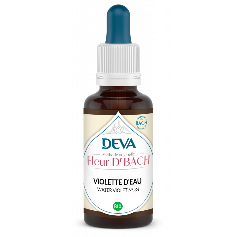 Violette d'eau - Fleurs de Bach n°34 - Elixir Floral Deva