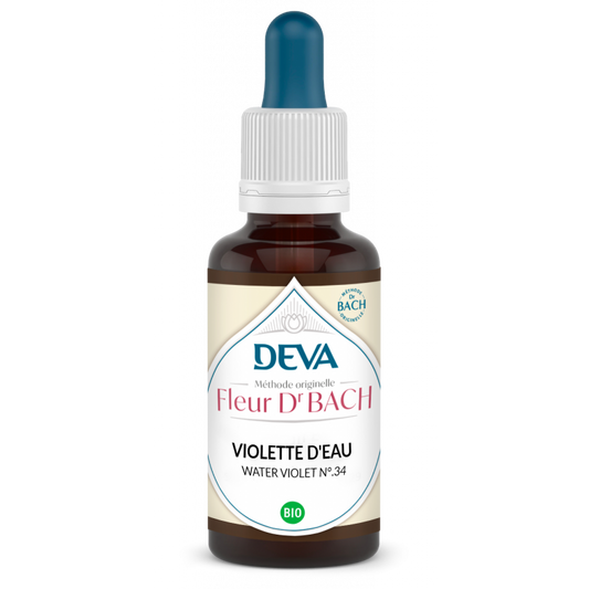 Violette d'eau - Fleurs de Bach n°34 - Elixir Floral Deva